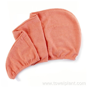 microfiber lisse drying hair turban towel wrap
